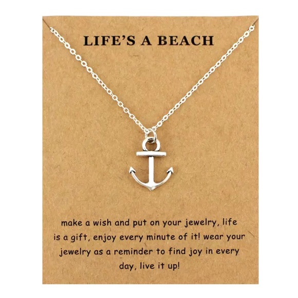 Urban Outfitters Jewelry - 3/$30 ⚓️ Anchor Pendant Necklace